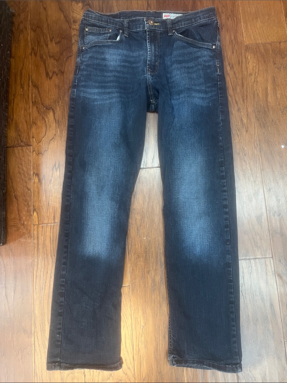 Wrangler Men's Indigo Straight Jeans